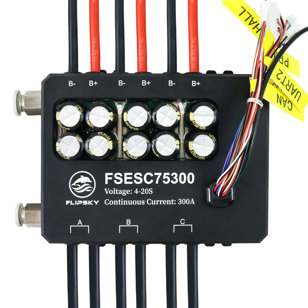 Flipsky Fsesc 75300 84v High C - Vesc 75300 High Current Esc ulasan dan harga